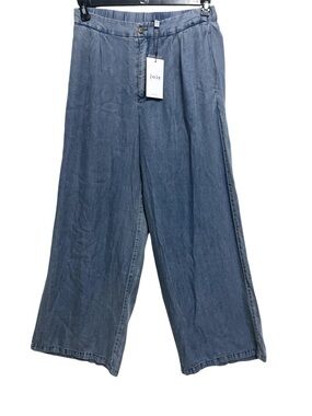 804. JOIE wide leg lightweight pants Sz M NWT $78